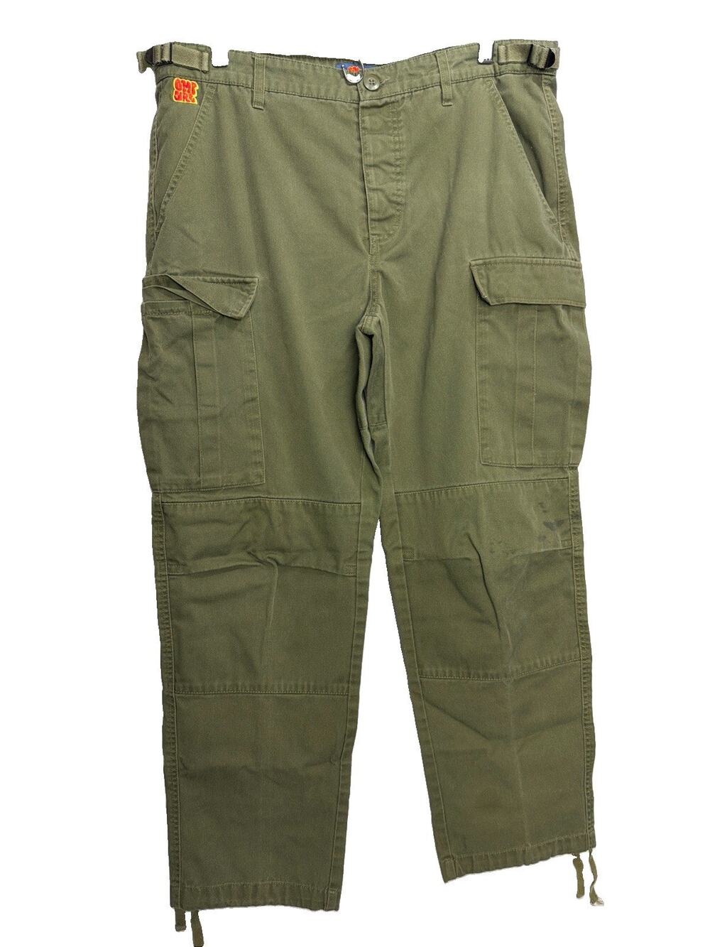 EMPYRE Cargo Pants Y2K Skater Baggy Pockets Khaki Men's Size 33